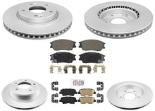 Coated Disc Brake Rotors Brake Pads for KIA Soul Naturally Aspirated 2020-2024