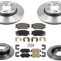 Performance Disc Brake Rotors & Pads for KIA Soul 2020-2022 Naturally Aspirated