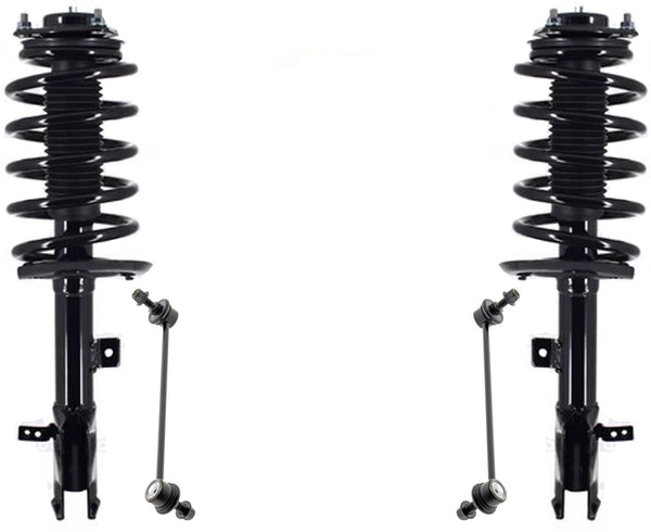 Front Complete Struts & Links For Jeep Compass 2012 2016 2017 Front Wheel Drive