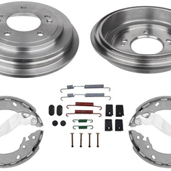 Rear Brake Drums Rear Brake Shoes Hardware for Hyundai Venue 2020 2022 2024