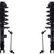 Struts Control Arms TIe Rods & Links For Compass 11-17 4 Wheel Drive Automatic