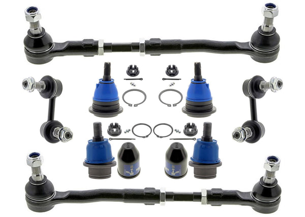 Mevotech Ft Inner Outer Tie Rods Ball Joints Sway For Nissan Titan XD 2016-2023