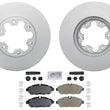 Front Coated Disc Brake Rotors Pads For Ford Transit 250 350 6 Bolt 2020-2024