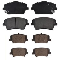 Front & Rear Ceramic Disc Brake Pads For Volvo XC40 Hybrid 2019 2020 2022 2025