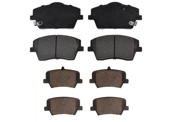 Front & Rear Ceramic Disc Brake Pads For Volvo XC40 Hybrid 2019 2020 2022 2025