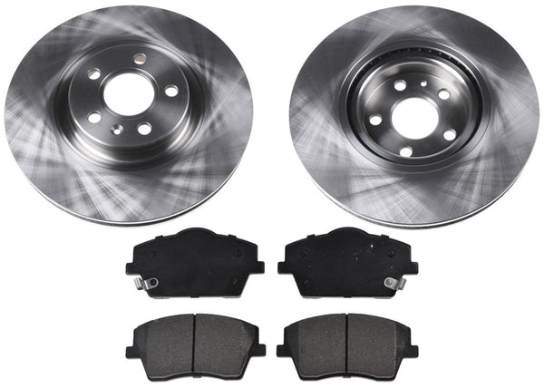 322MM Front Disc Brake Rotors Ceramic Pads For Volvo XC40 Hybrid 2019 2022 2025