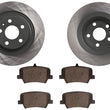 302MM Rrear Disc Brake Rotors Ceramic Pads For Volvo XC40 Hybrid 2019 2022 2025