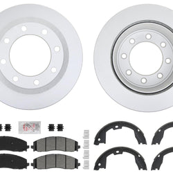 Disc Brake Rotors Brake Pads & Shoes for Ford F250 F350 Super Duty 2023-2025