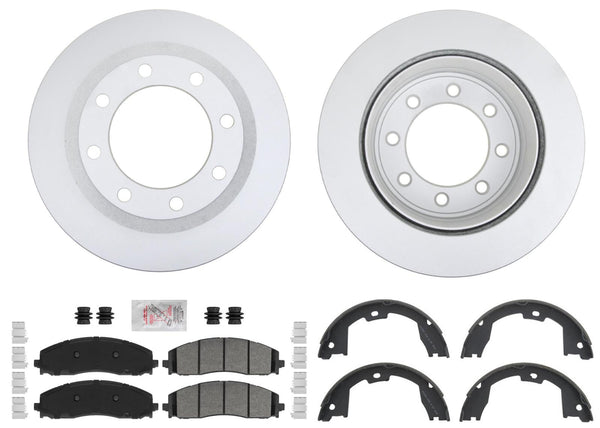 Disc Brake Rotors Brake Pads & Shoes for Ford F250 F350 Super Duty 2023-2025