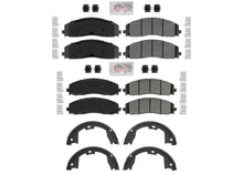 ASD Fleet Duty Semi Metallic Disc Brake Pads for Ford F250 Super Duty 2023-2025