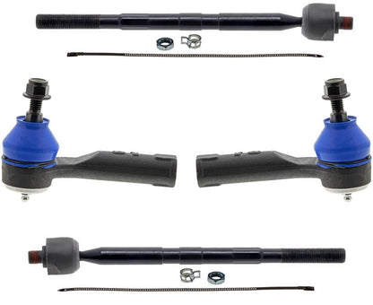 Mevotech Front Inner & Outer Tie Rods For Ford Transit Connect 2020 2022 2023