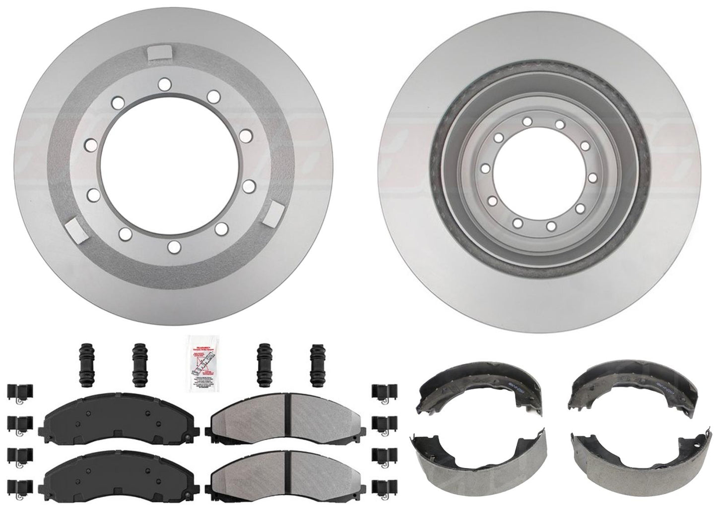 Disc Brake Rotors Brake Pads & Shoes for Ford F450 F550 Super Duty 2023-2024