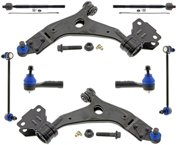 Mevotech Control Arms Tie Rods Links For Transit Connect 20-23 Standard Whlbase