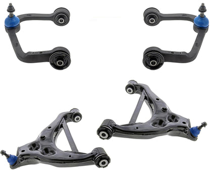 Mevotech Front Upper & Lower Control Arms For Ford F-150 2016 2017 2018 2020
