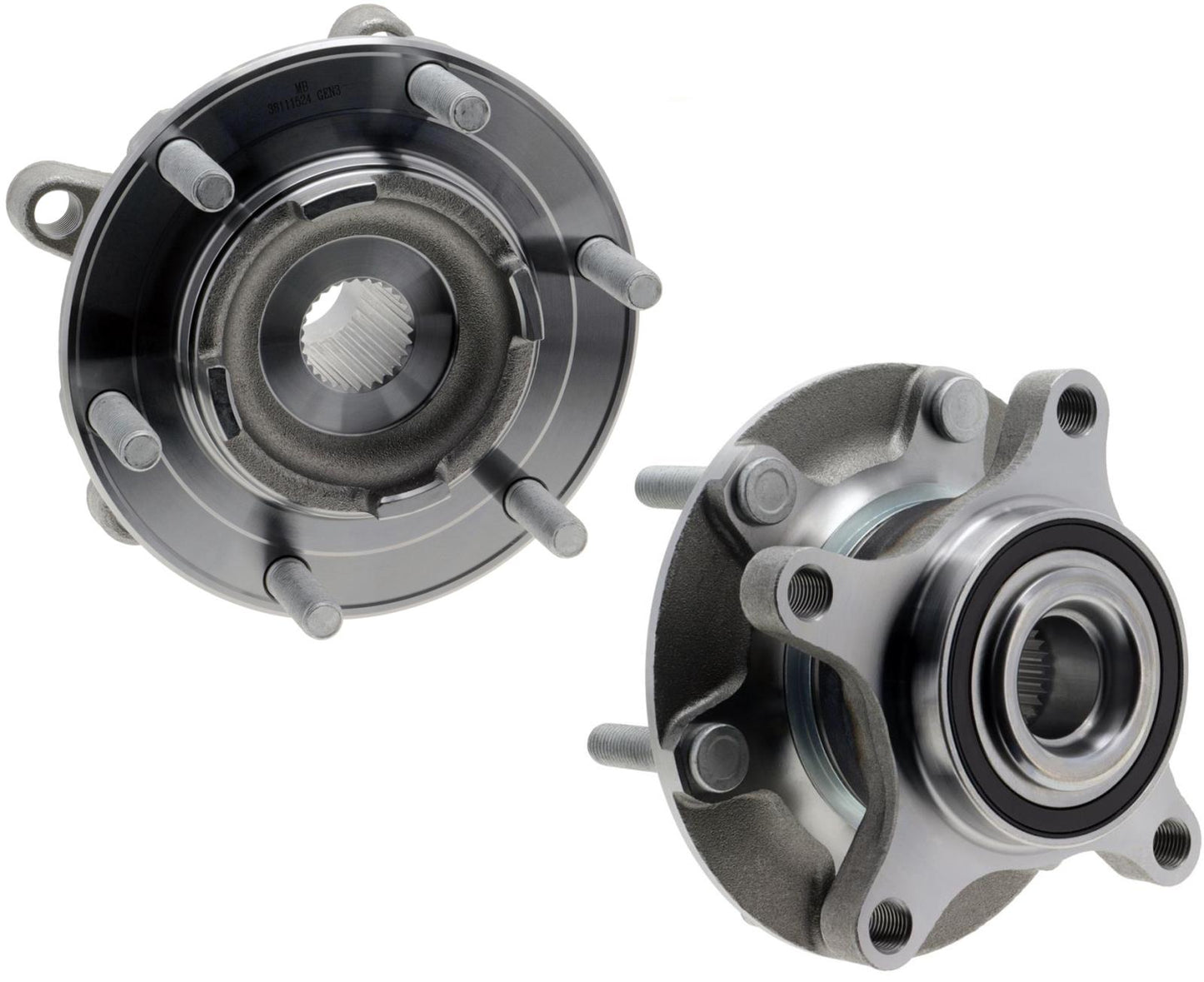 Front Wheel Bearing & Hub Assembly Kit For Ford Bronco 2021 2022 2023 2024