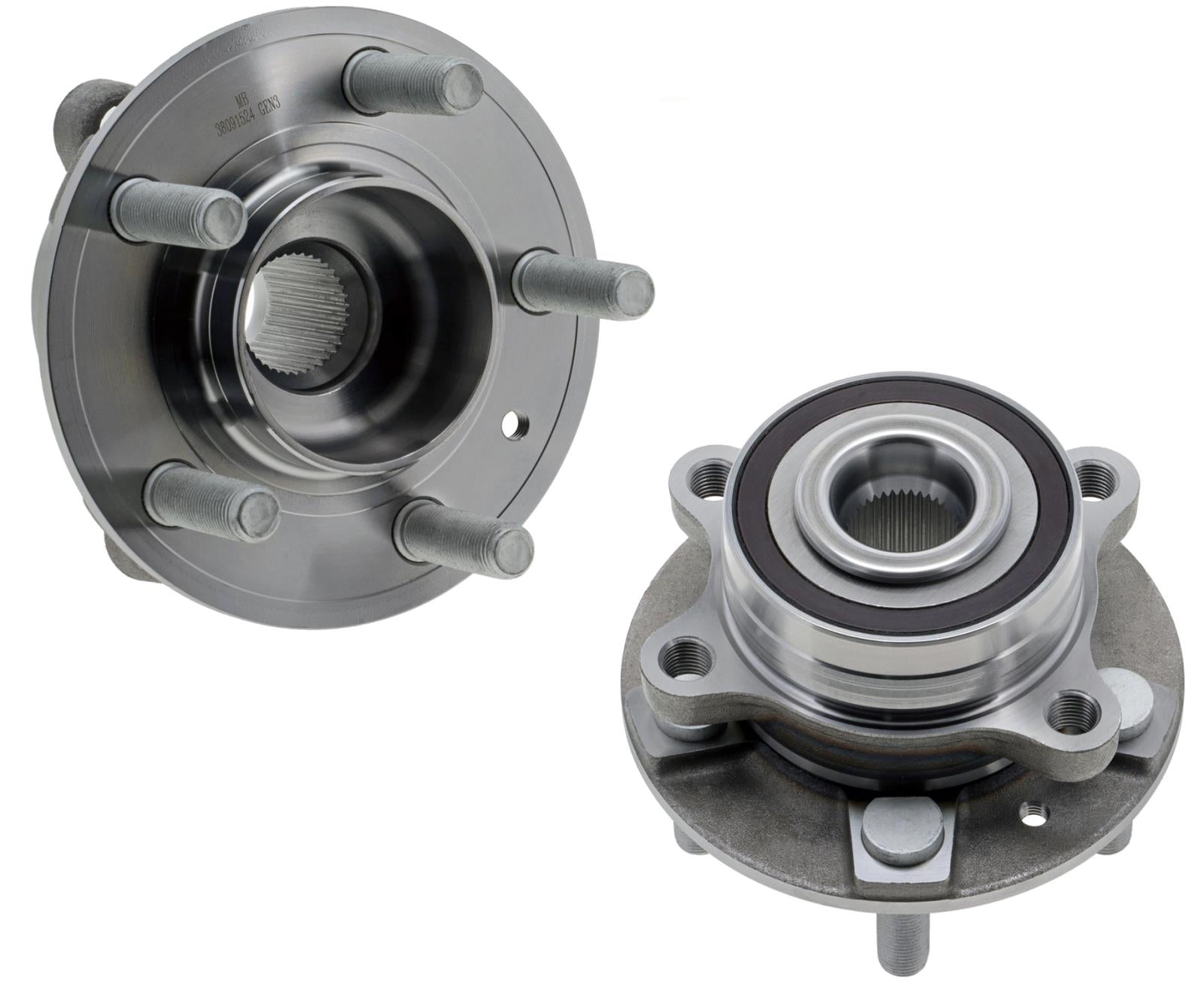 One Front Wheel Bearing & Hub Assembly For Explorer 2020-2025 All Wheel Drive