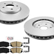 321MM Front Brake Rotors & Ceramic Brake Pads For Chevrolet Malibu 2013-2016