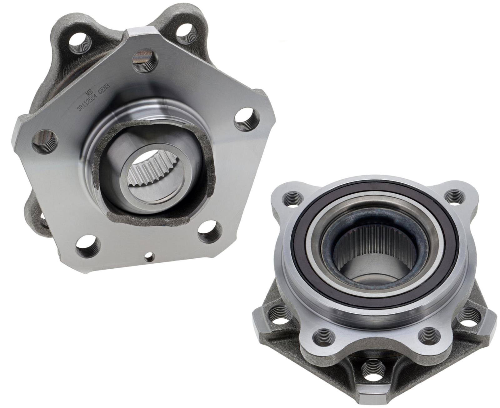 Front Wheel Bearing & Hub Assembly Kit For Audi A4 Quattro 2016 2017 2018