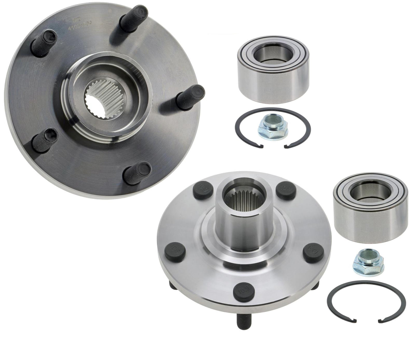 Front Wheel Bearing & Hub Assembly Kit For Lexus RX350 2010 2011 2013 2014 2015