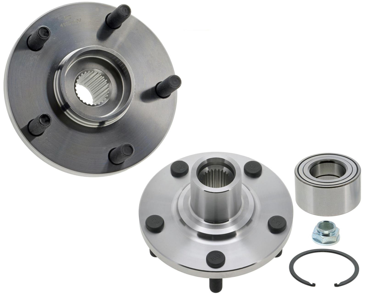 One Front Wheel Bearing & Hub Assembly For Lexus RX350 2010 2011 2013 2014 2015