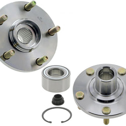 One Front Wheel Bearing & Hub Assembly For Highlander 10-2019 Front Wheel Drive