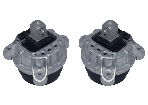 Front L&R Engine Motor Mount Set Pair For BMW 535i xDrive 2011 2013 2016 3.0L