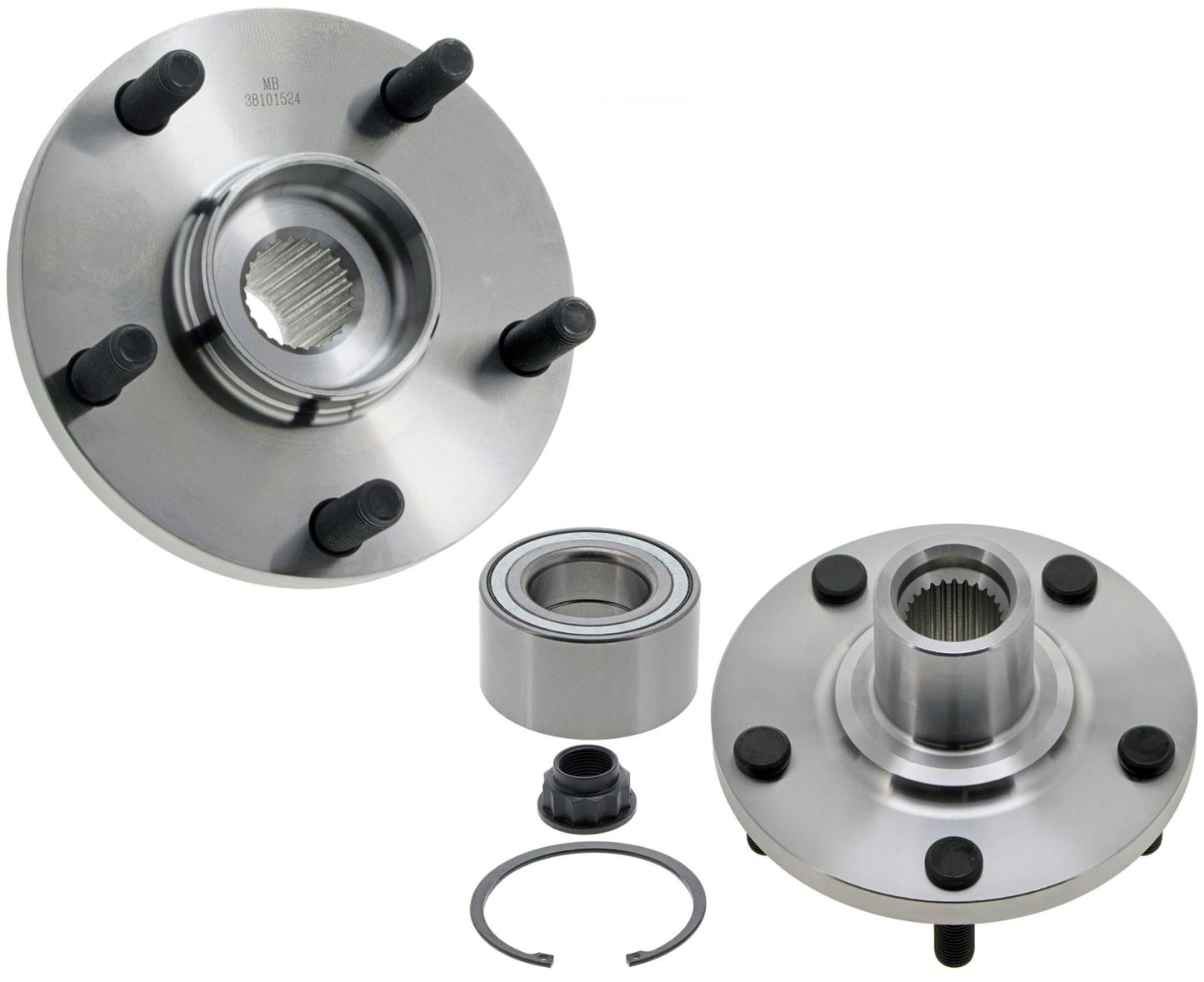 Front Wheel Bearing & Hub Assembly Kit For Toyota Venza 2009 2011 2015 2016