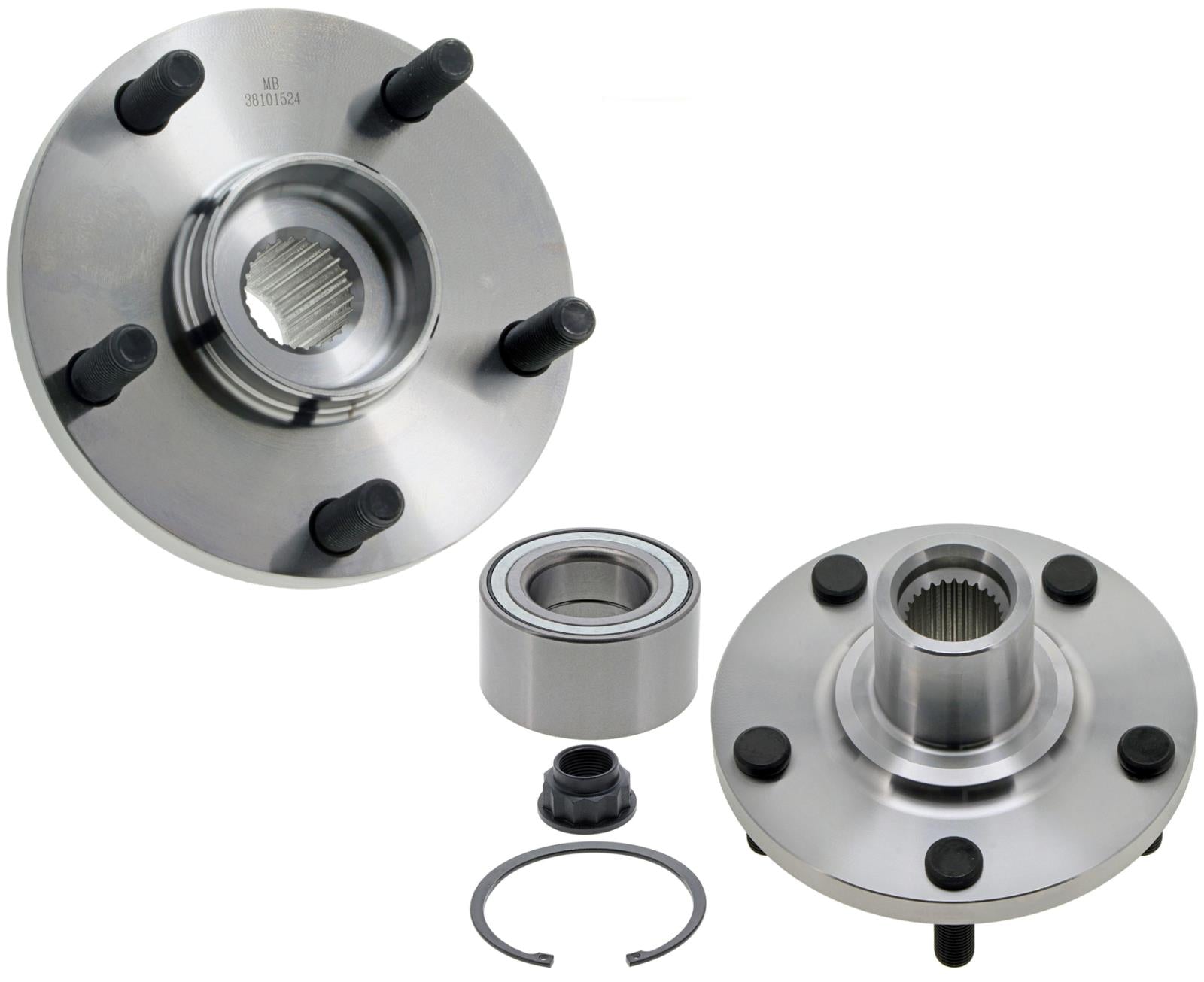 Front Wheel Bearing & Hub Assembly Kit For Toyota Venza 2009 2011 2015 2016