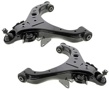 Mevotech Front Lower & Upper Control Arms W/ Ball Joints For NV2500 2012-2021