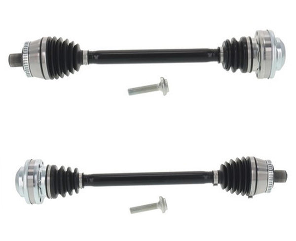 Front CV Axles Shaft For Audi A4 Quattro 3.2L 2007 2008 Manual Transmission
