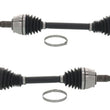 Front CV Axles For Fiat 500L 14-2017 4 Door Dual Clutch Automatic Transmission