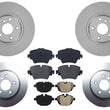Front & Rear Disc Brake Rotors Disc Brake Pads for BMW X3 2018-2022 330MM Rotor