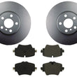 Frt Disc Brake Rotors Disc Brake Pads for BMW M Sport X3 2018-2022 348MM Rotor