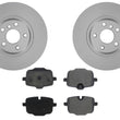 Rear Disc Brake Rotors Disc Brake Pads for BMW M Sport X3 2018-2022 345MM Rotor