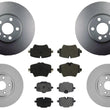 F&R Disc Brake Rotors Disc Brake Pads for BMW M Sport X3 2018-2022 348MM Rotor