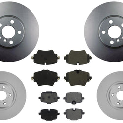 F&R Disc Brake Rotors Disc Brake Pads for BMW M Sport X3 2018-2022 348MM Rotor