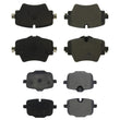 Front & Rear Ceramic Disc Brake Pads for BMW M Sport X3 2018-2022 348MM Rotor