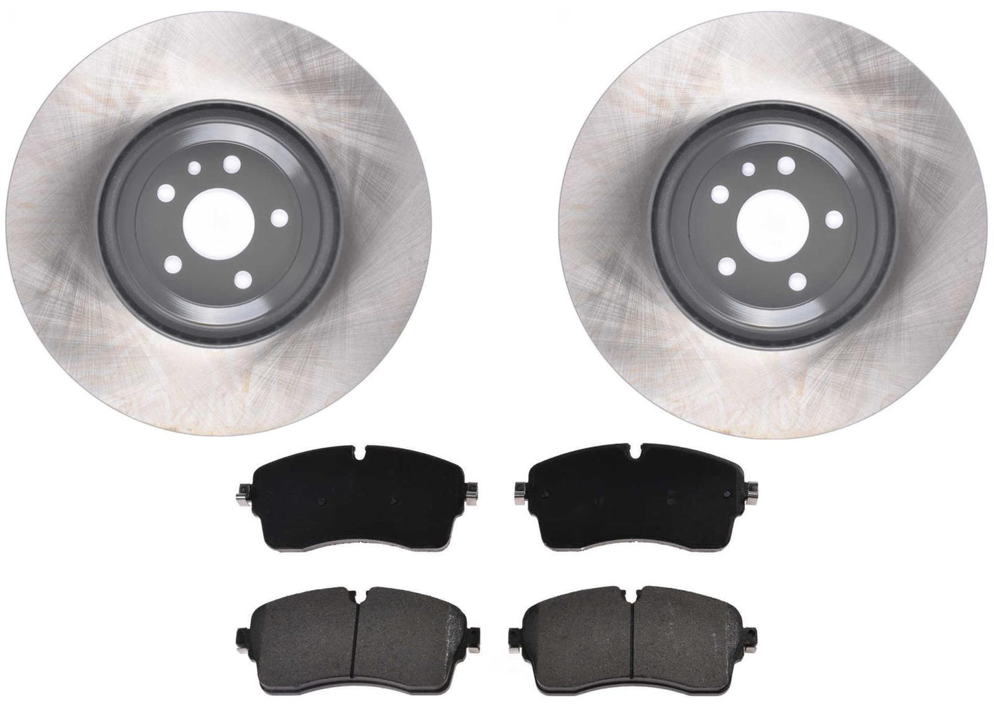Front Coated Disc Brake Rotors & Brake Pads for Land Rover Discovery Sport 2020