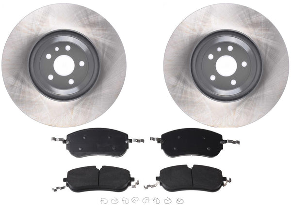 Front Disc Brake Rotors & Brake Pads for Land Rover Discovery Sport 2021-2024