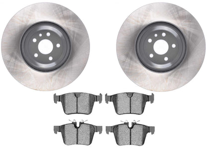 Rear Vented Disc Brake Rotors Pads for Land Rover Discovery Sport 2020-2025