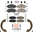 Rear Disc Brake Pads Parking for Jeep Wrangler 2018-2024 RPO BRY 328MM Rotors