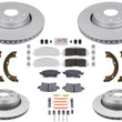 Disc Brake Rotors Galvanized Brake Pads For Jeep Gladiator 2021 2022 2023 2024