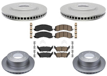 Coated Disc Rotors Galvanized Brake Pad Set for Ford Bronco Raptor 2022-2024
