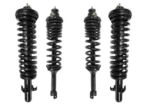 Front & Rear Complete Coil Spring Struts for Acura CL 1997 1998 1999