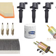 Ignition Coils Plugs Air Filter Gas Cabin Filter for Ford Focus 2008-2011 2.0L