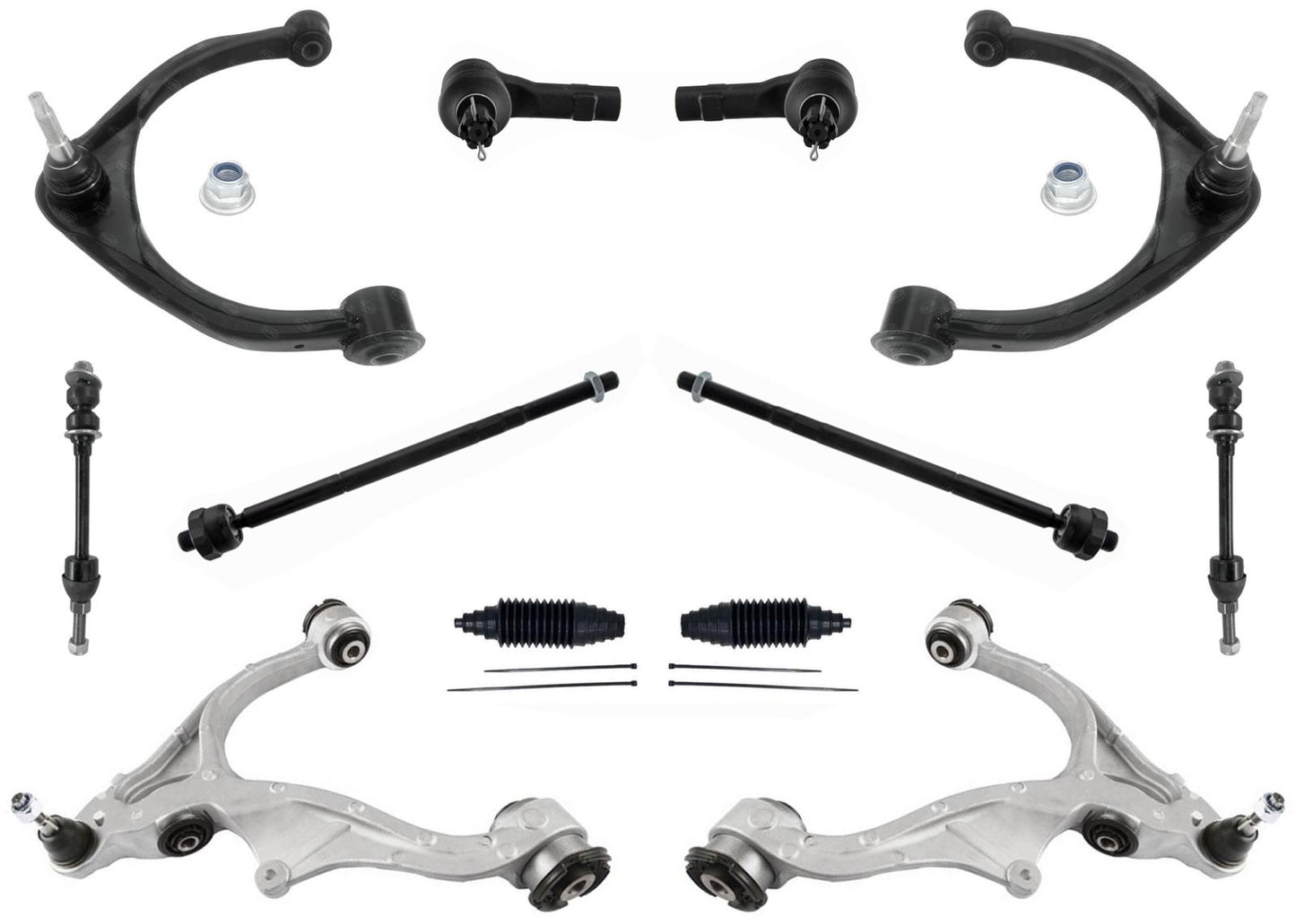 Front Lower Control Arms W Ball Joints Kit For Ram 1500 Pick Up 4x4 2013-2018