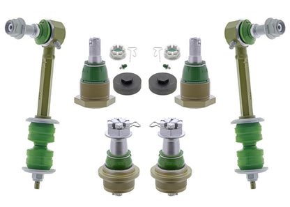Front Upper Lower Ball Joints Sway Bar Links for Dodge Ram 4500 5500 2008-2021