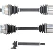 CV Drive Axle w Intermediate Shaft for Hyundai Sonata Turbo 2015-2016 2.0L