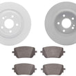 302MM Rr Coated Brake Disc Rotors Brake Pads for Mercedes Benz GLB250 2020-2025