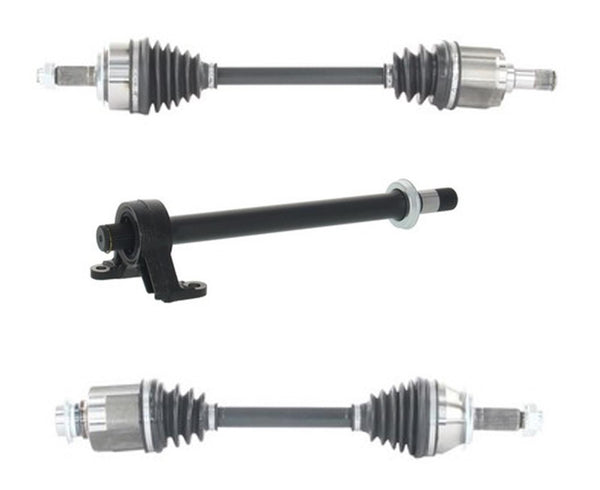 Front CV Axles & Half Shaft For Honda Accord 2.4L 2003-2007 Manual Transmission